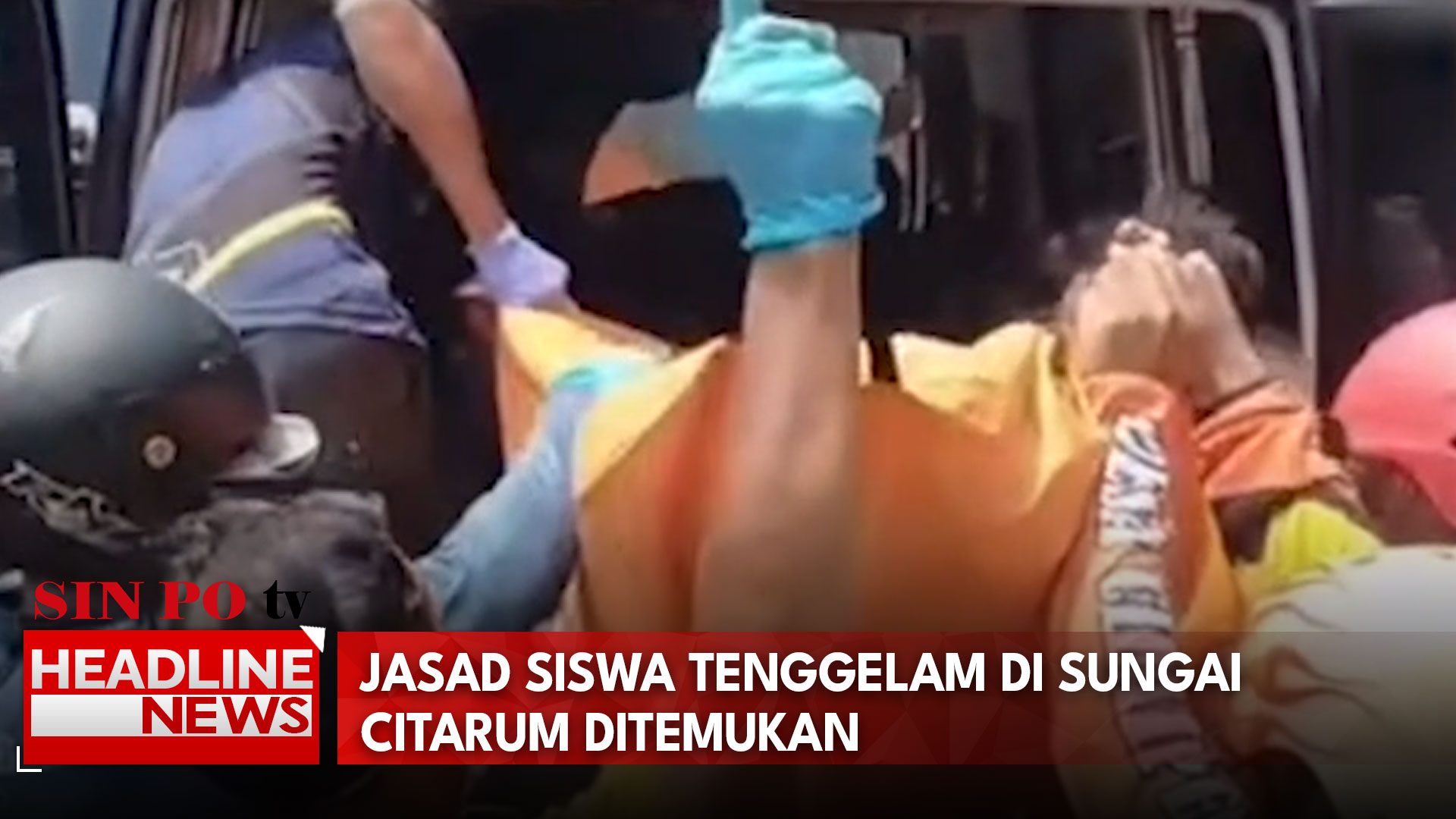 Jasad Siswa Tenggelam Di Sungai Citarum Ditemukan