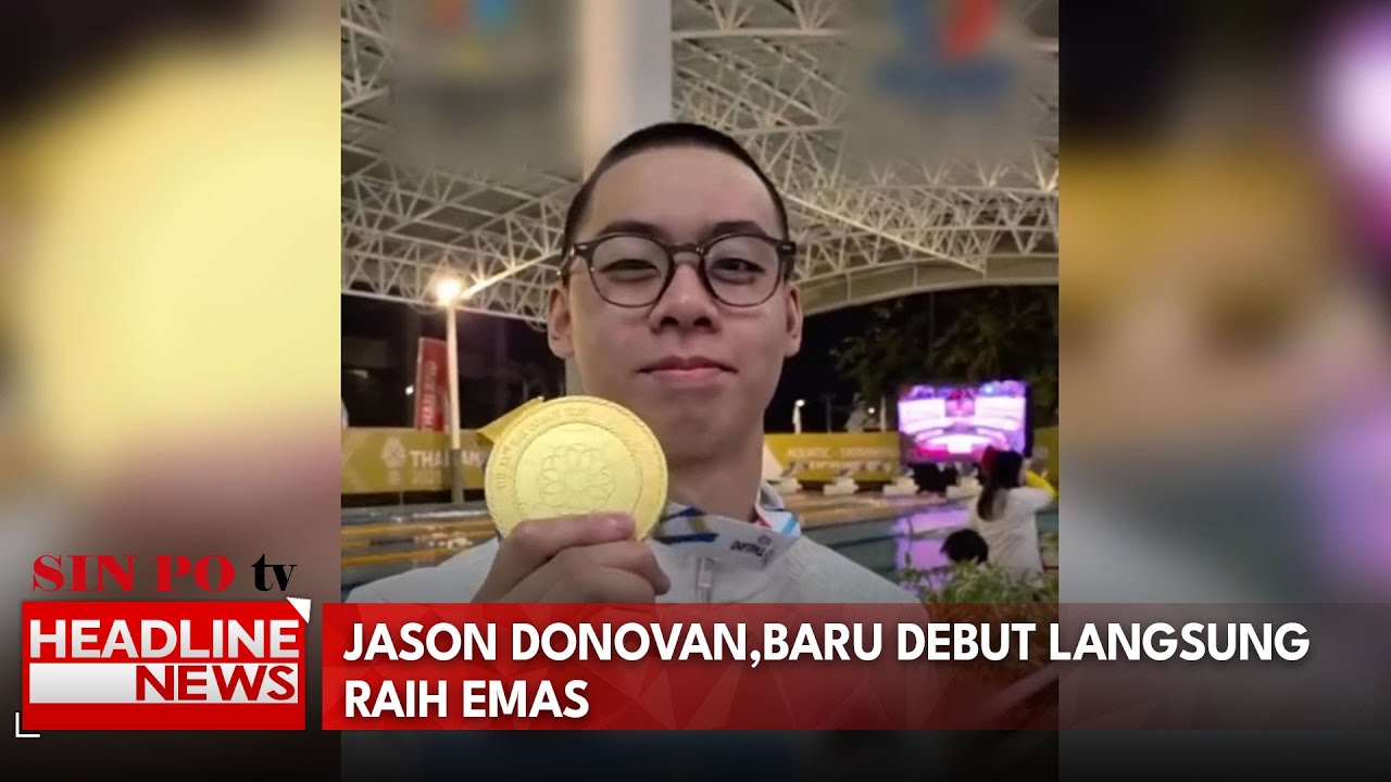 Jason Donovan,Baru Debut Langsung Raih Emas