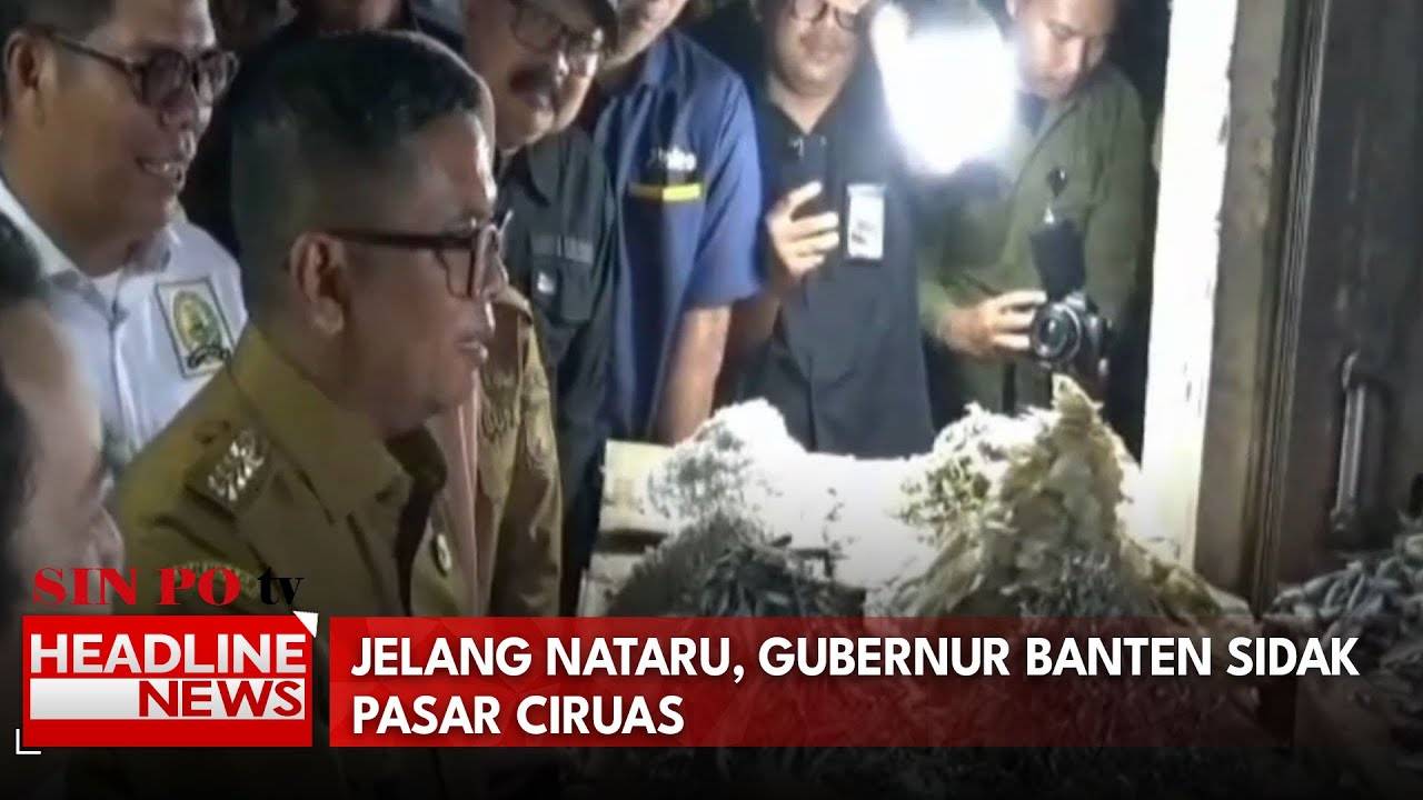 Jelang Nataru, Gubernur Banten Sidak Pasar, Harga Minyakita Tembus di Atas HET