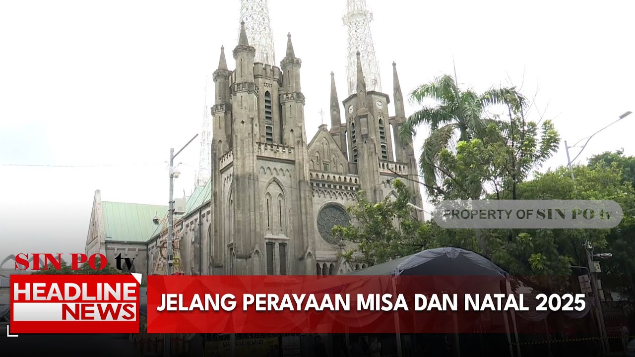 Jelang Perayaan Misa Dan Natal 2025