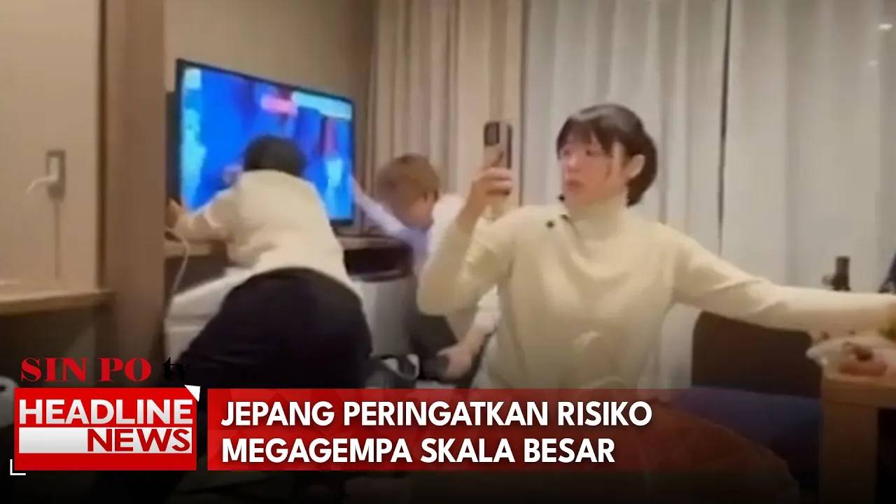 Jepang Peringatkan Risiko Megagempa Skala Besar