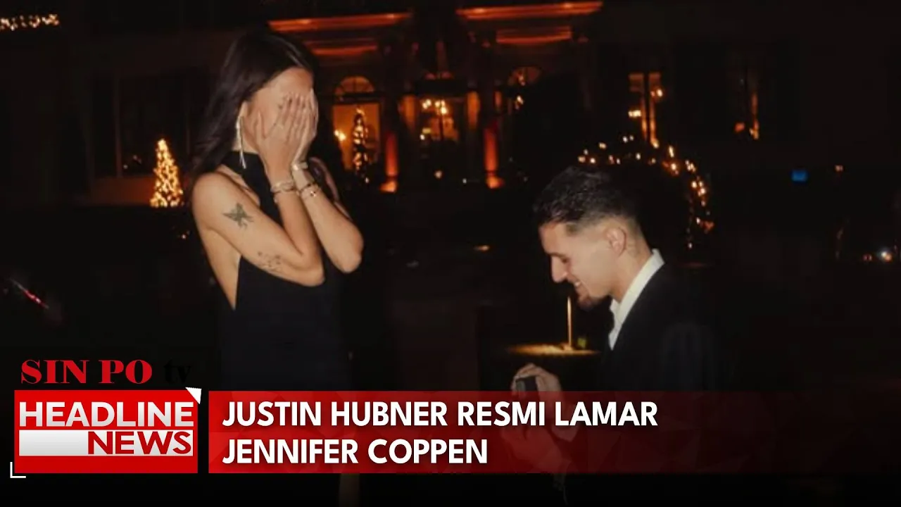 Justin Hubner Resmi Lamar Jennifer Coppen