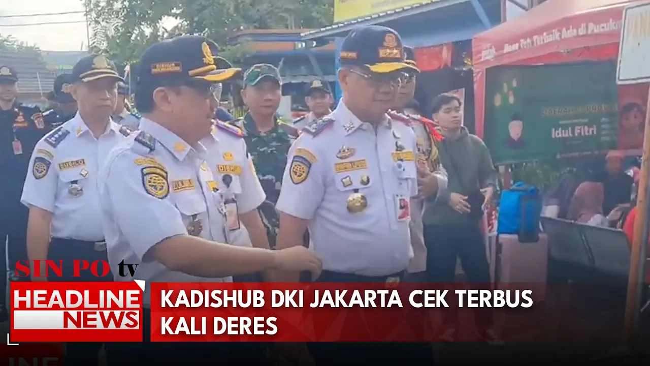 Kadishub DKI Jakarta Cek Terbus Kali Deres