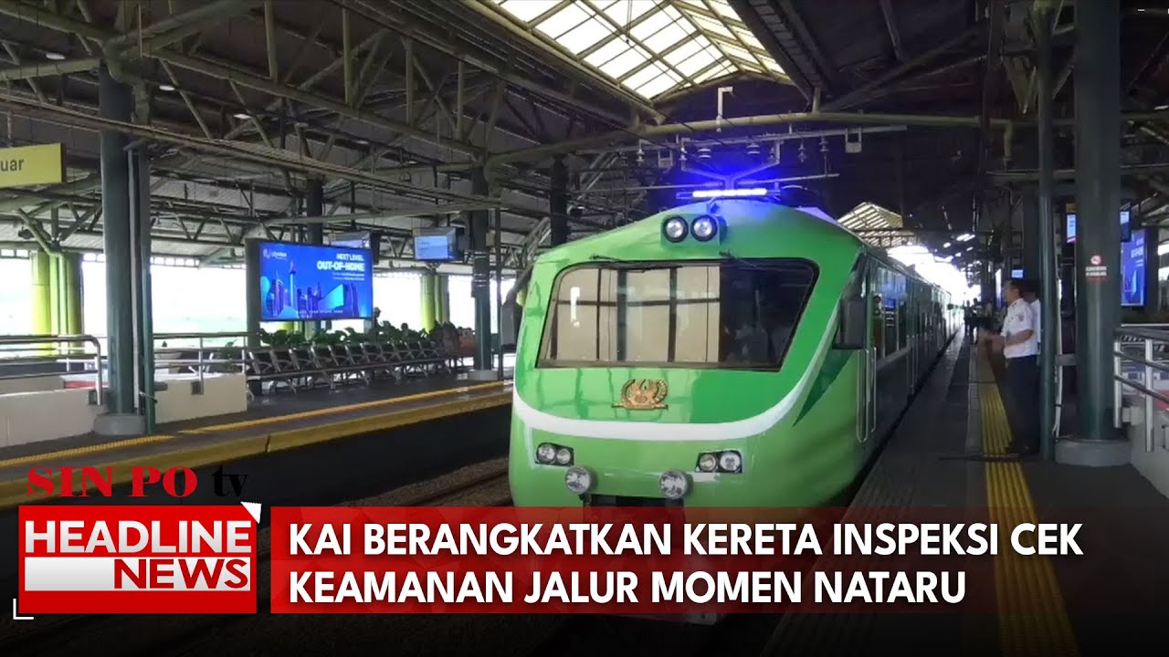KAI Berangkatkan Kereta Inspeksi Cek Keamanan Jalur Momen Nataru
