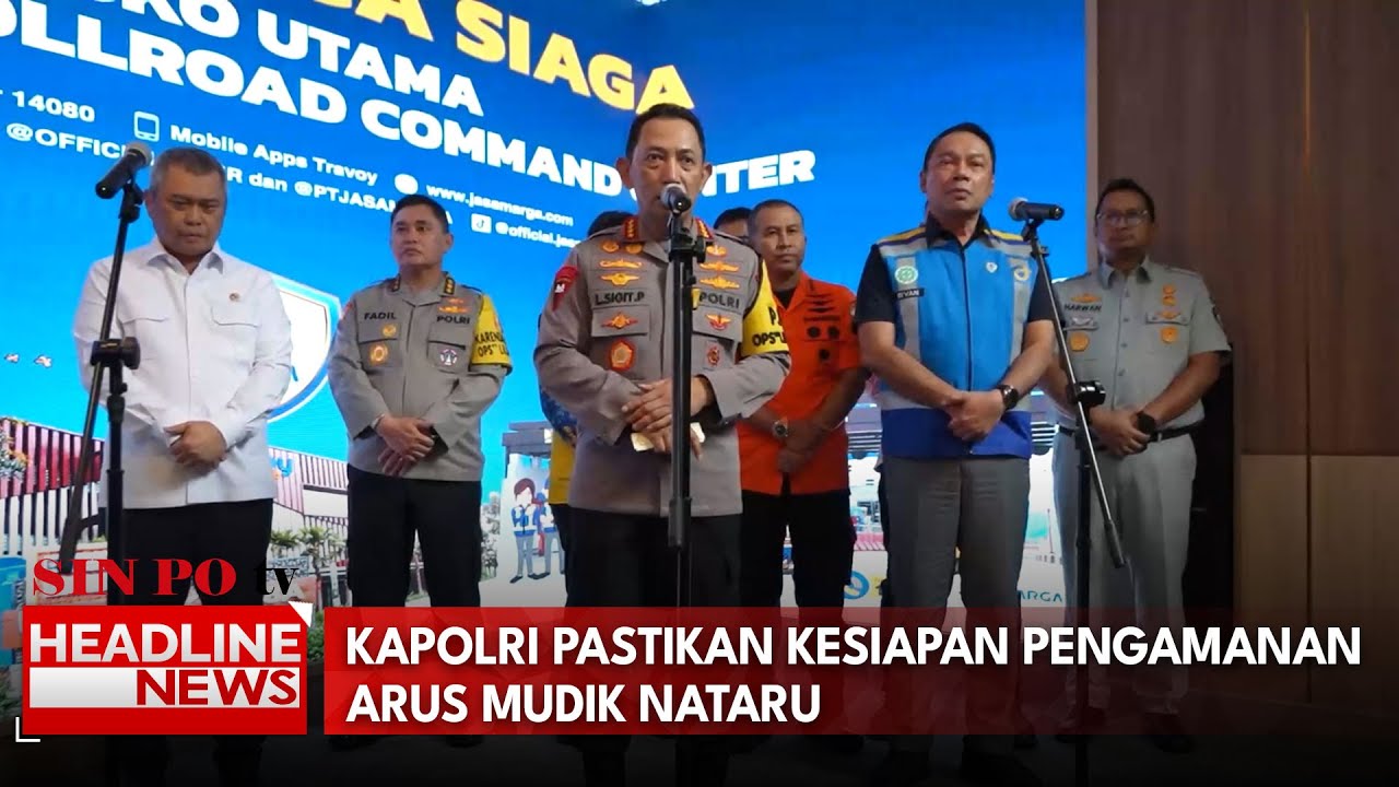 Kapolri Pastikan Kesiapan Pengamanan Arus Mudik Nataru