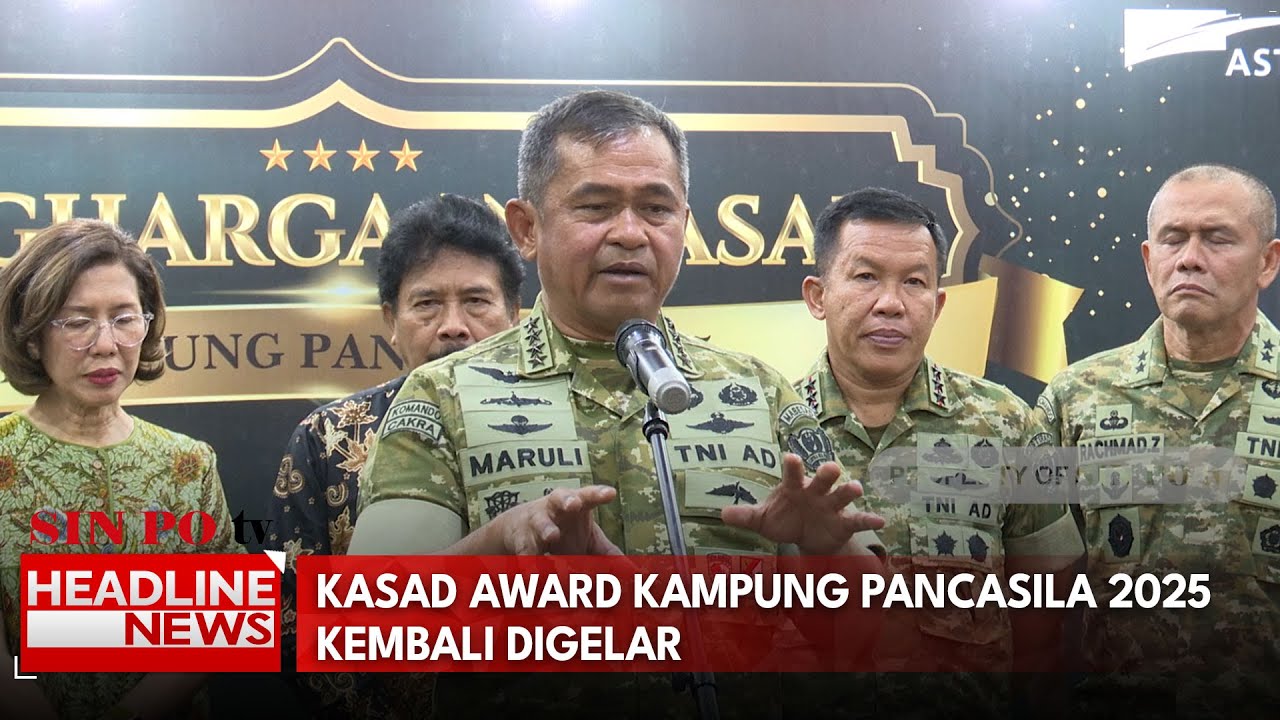 Kasad Award Kampung Pancasila 2025 Kembali Digelar