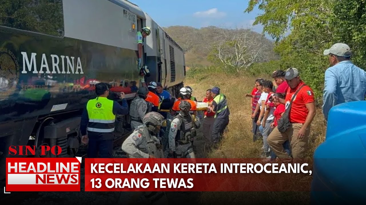 Kecelakaan Kereta Interoceanic, 13 Orang Tewas
