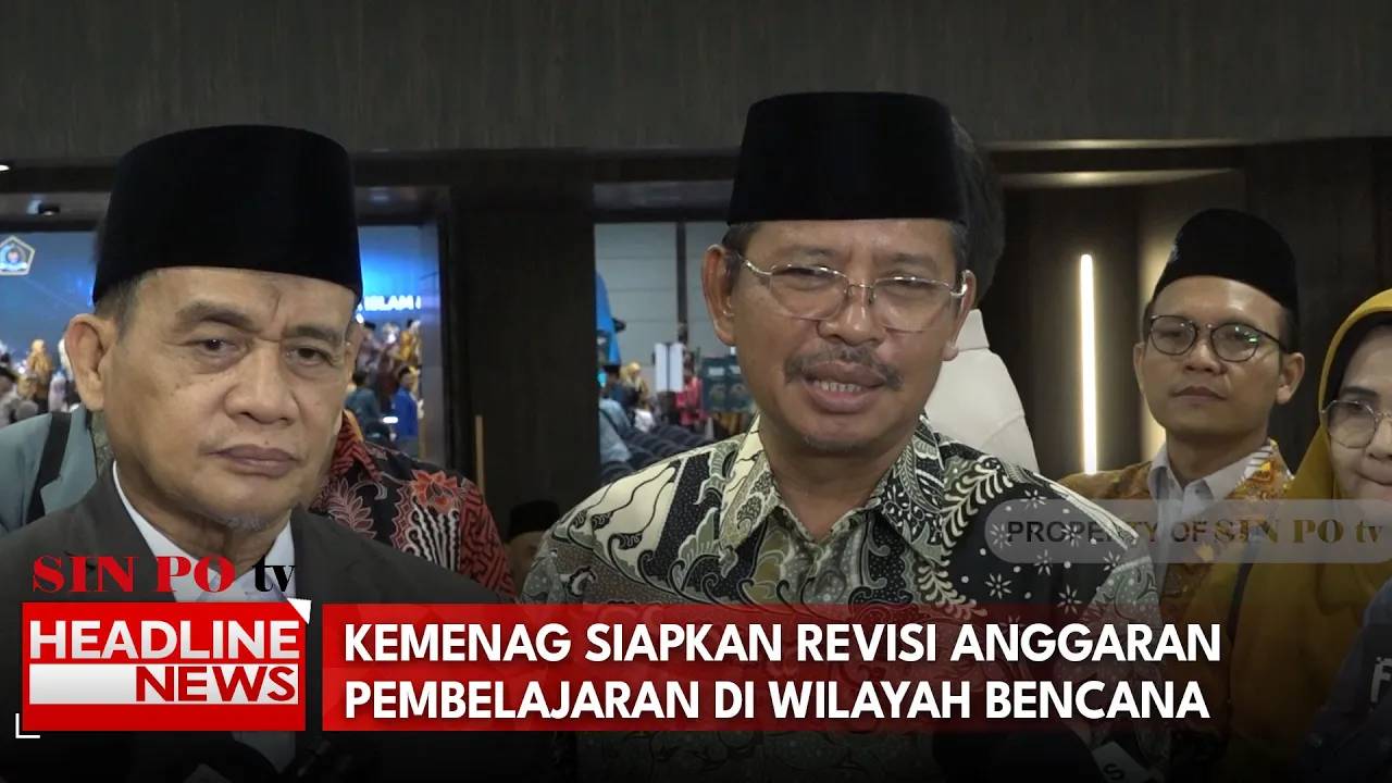 Kemenag Siapkan Revisi Anggaran Pembelajaran Di Wilayah Terdampak Bencana