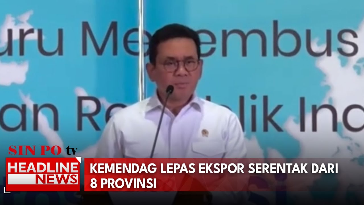 Kemendag lepas ekspor serentak dari 8 provinsi