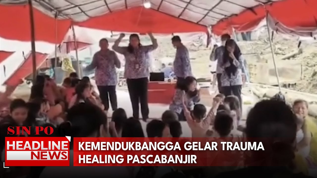 Kemendukbangga Gelar Trauma Healing Pascabanjir