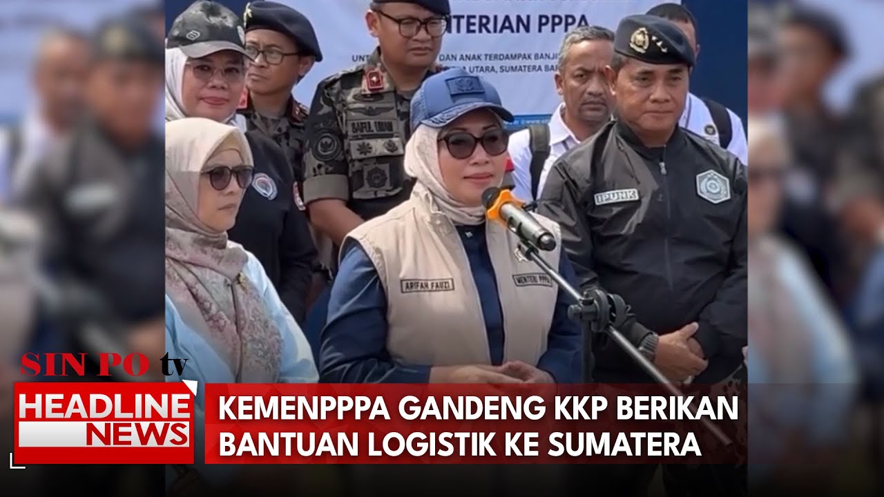 KemenPPPA Gandeng KKP Berikan Bantuan Logistik Ke Sumatera