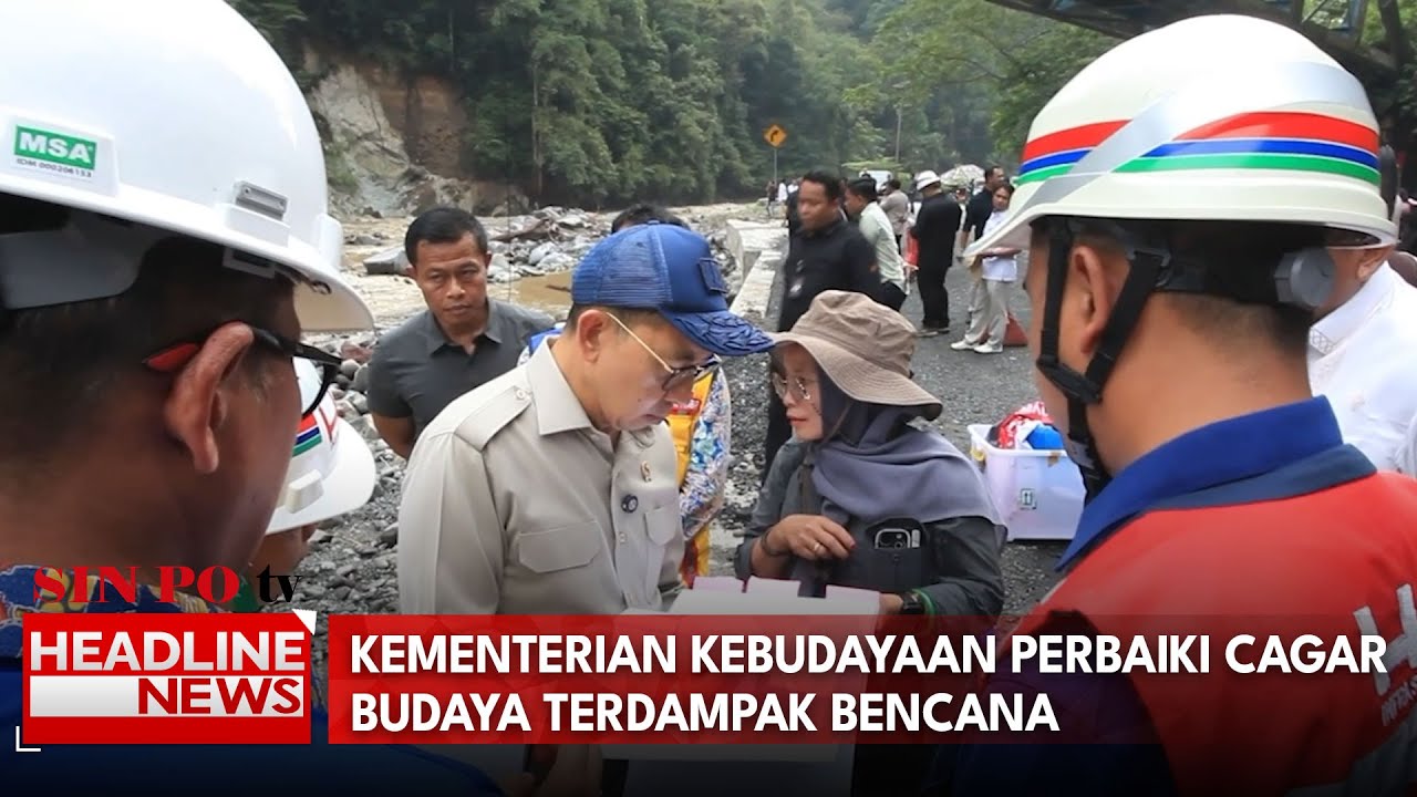 Kementerian Kebudayaan Perbaiki Cagar Budaya Terdampak Bencana
