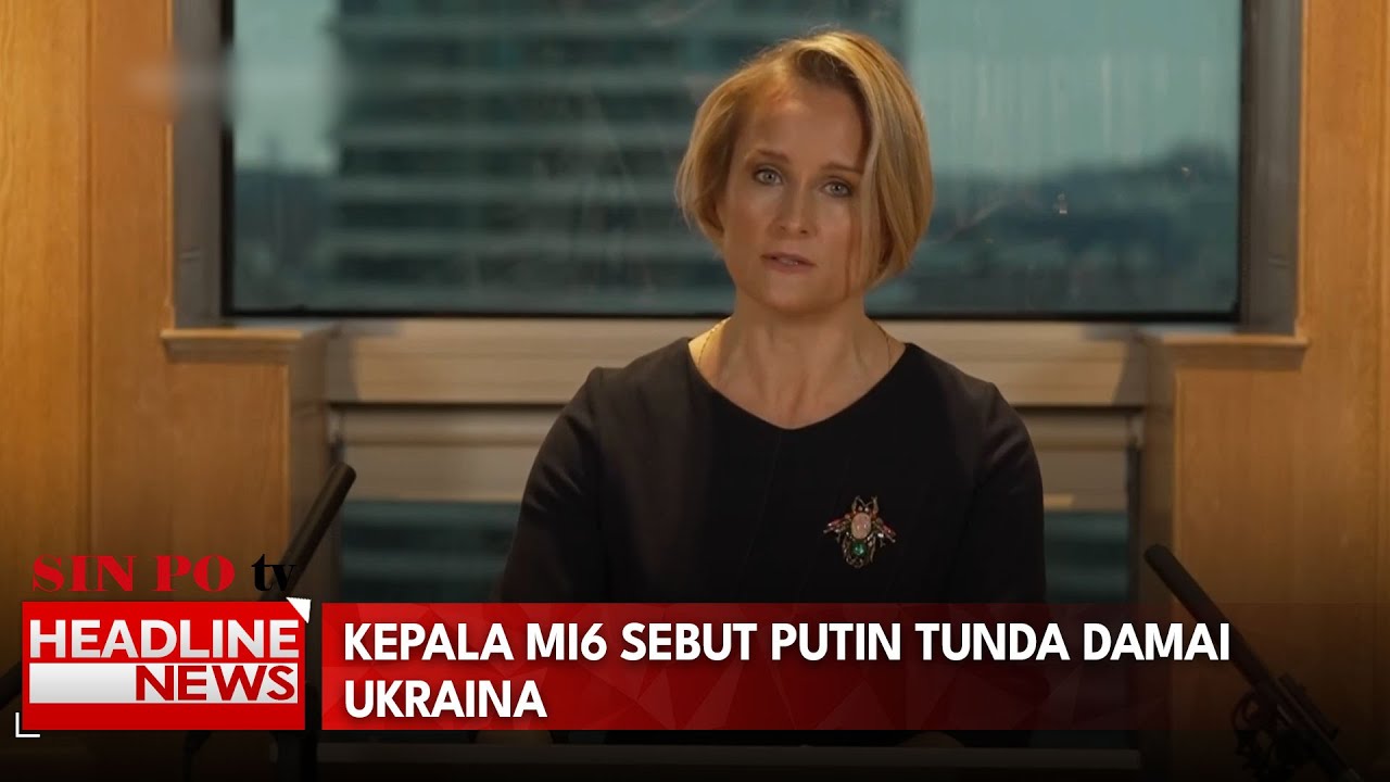 Kepala MI6 Sebut Putin Tunda Damai Ukraina