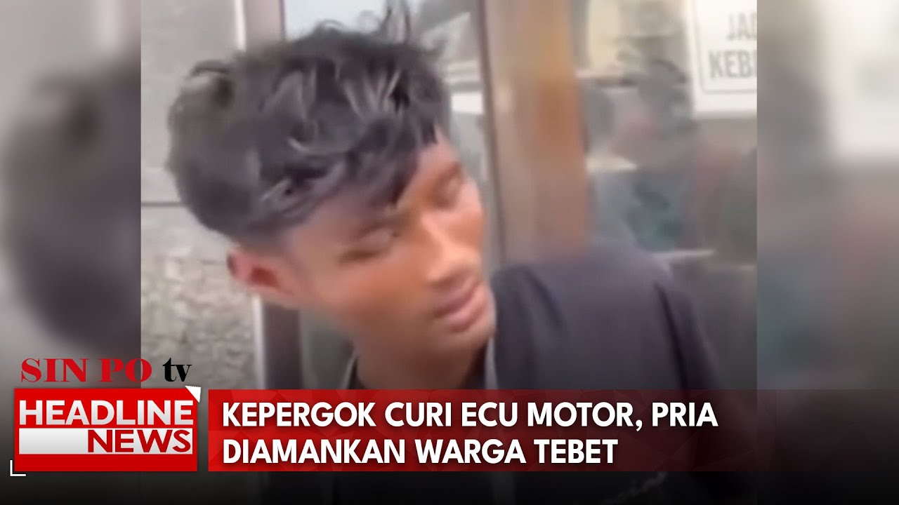 Kepergok Curi ECU Motor, Pria Diamankan Warga Tebet