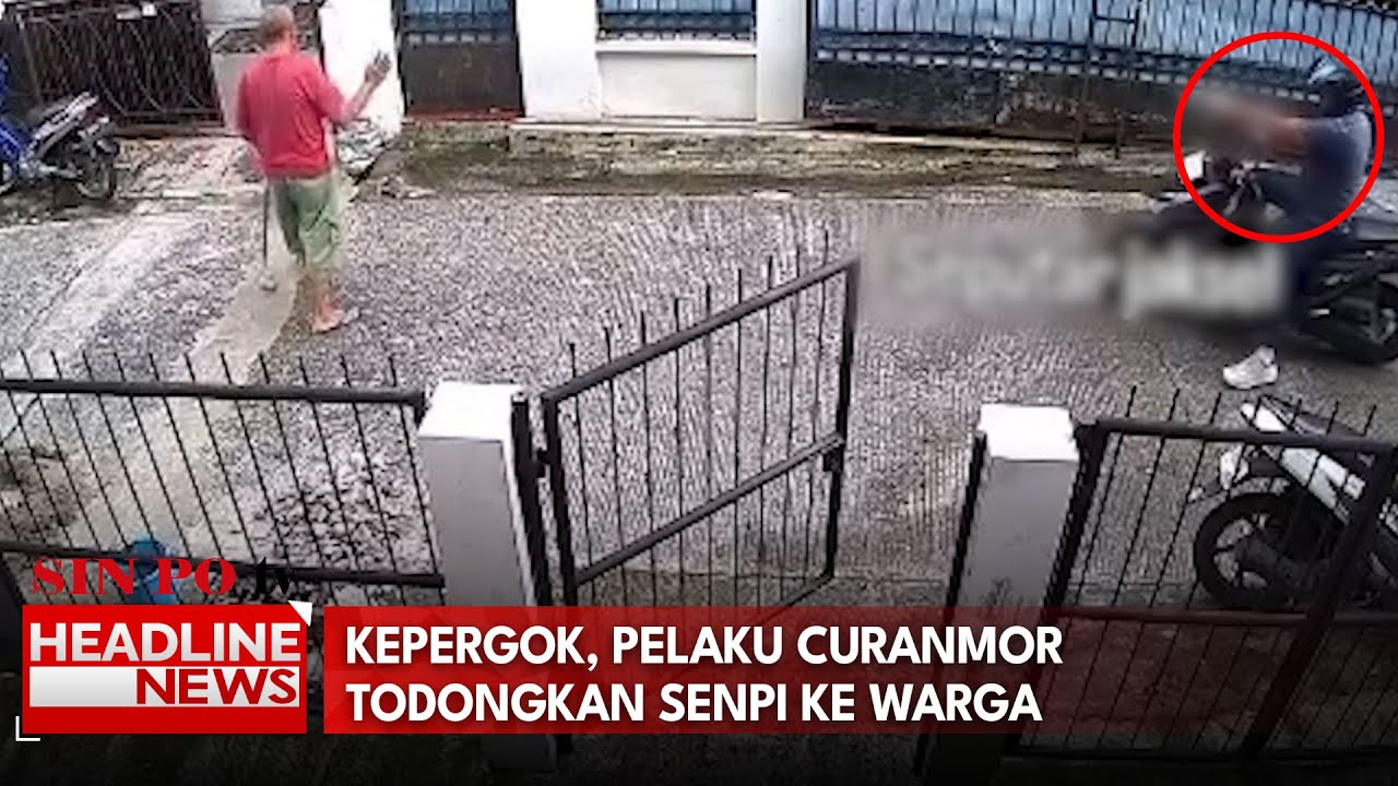 Kepergok, Pelaku Curanmor Todongkan Senpi Ke Warga