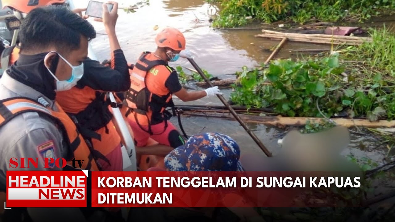 Korban Tenggelam di Sungai Kapuas Ditemukan