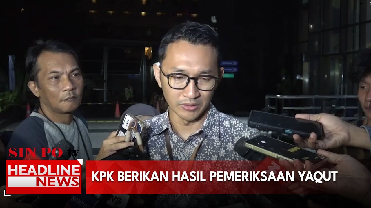 KPK Berikan Hasil Pemeriksaan Yaqut