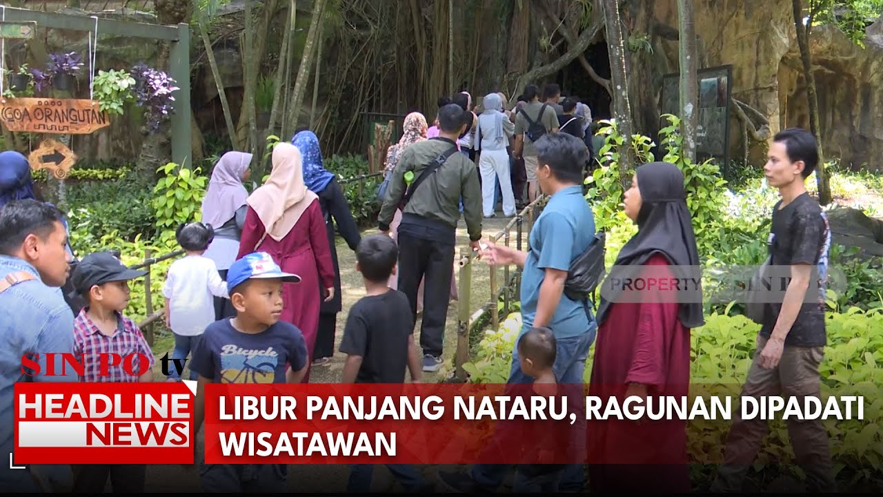 Libur Panjang Nataru, Ragunan Dipadati Wisatawan