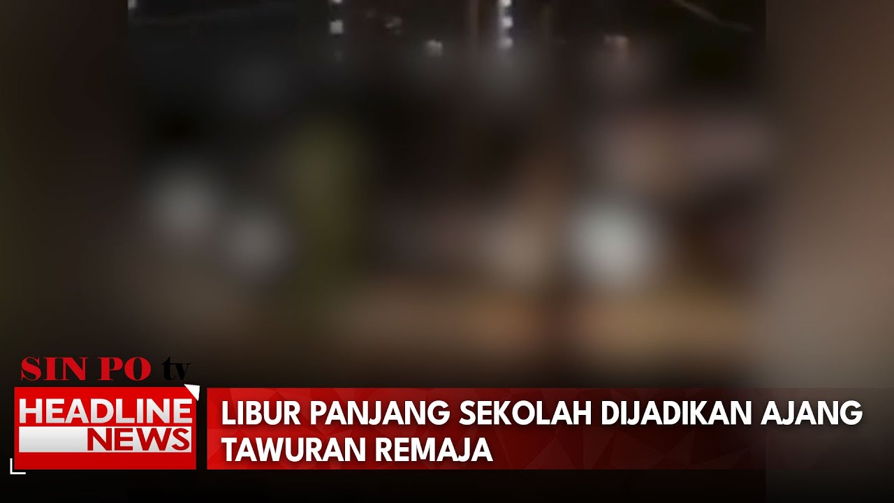 Libur Panjang Sekolah Dijadikan Ajang Tawuran Remaja