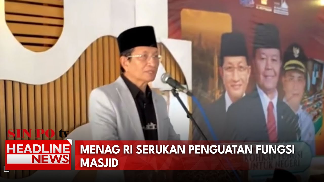 Menag RI Serukan Penguatan Fungsi Masjid