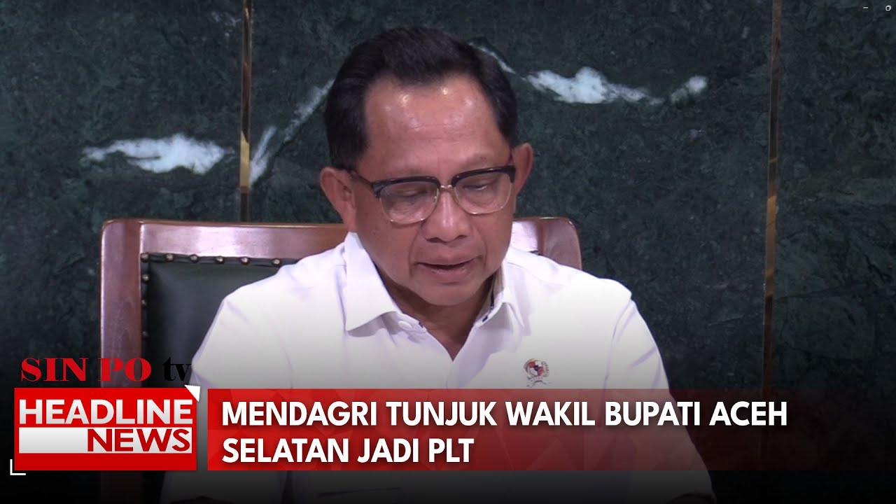 Mendagri Tunjuk Wakil Bupati Aceh Selatan Jadi PLT