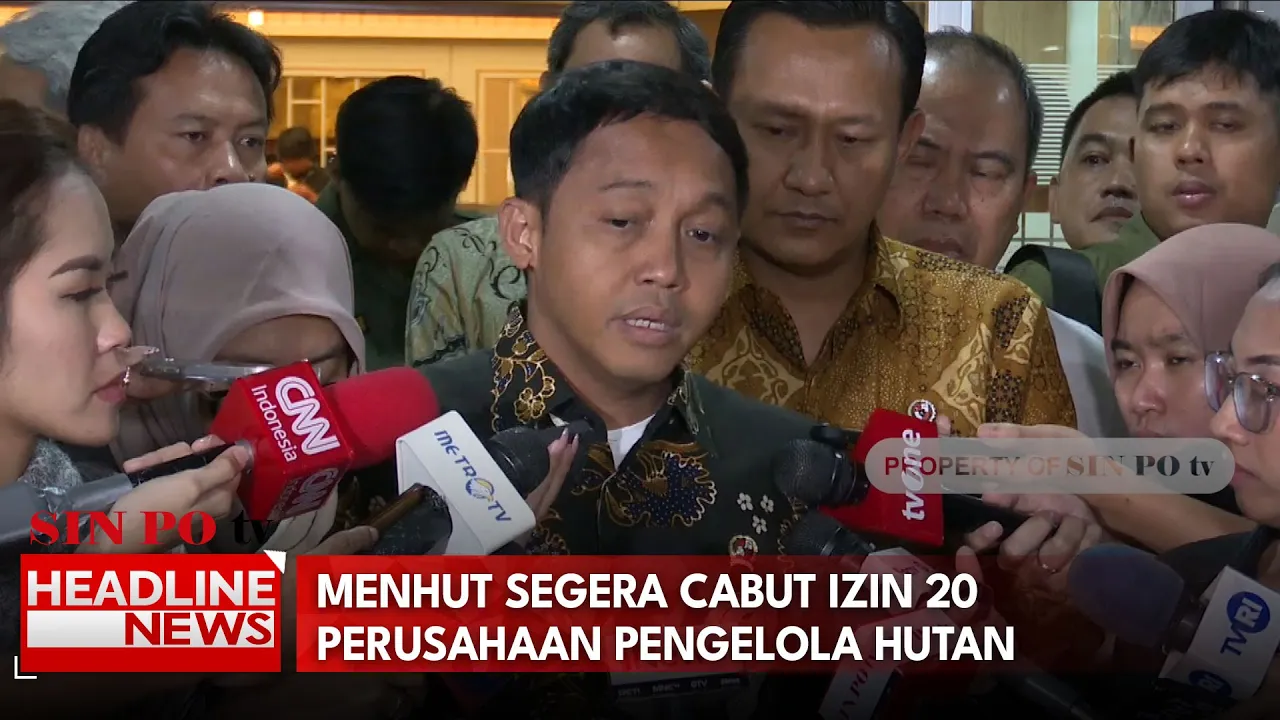 Menhut Segera Cabut Izin 20 Perusahaan Pengelola Hutan
