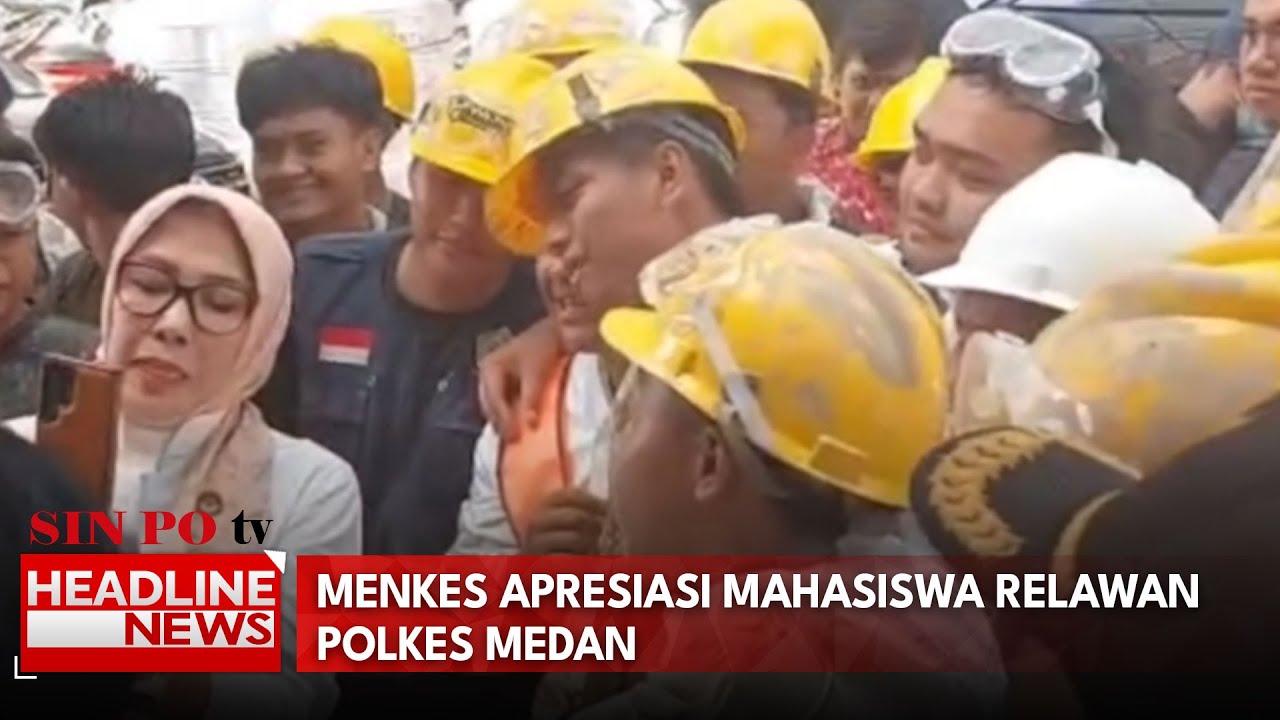 Menkes Apresiasi Mahasiswa Relawan Polkes Medan