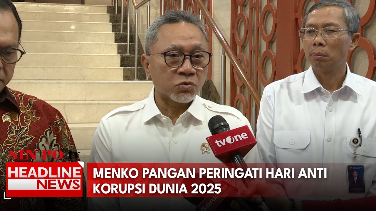 Menko Pangan Peringati Hari Anti Korupsi Dunia 2025