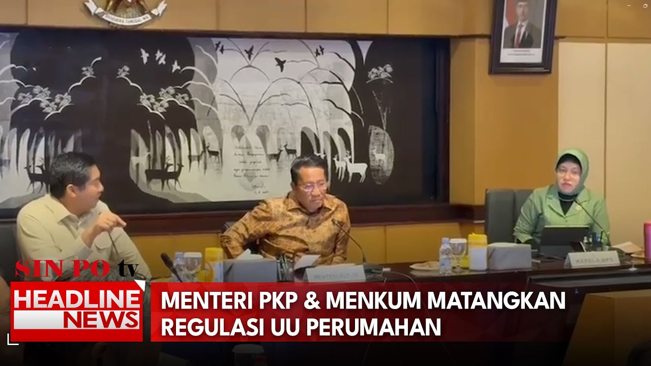 Menteri PKP & Menkum Matangkan Regulasi UU Perumahan