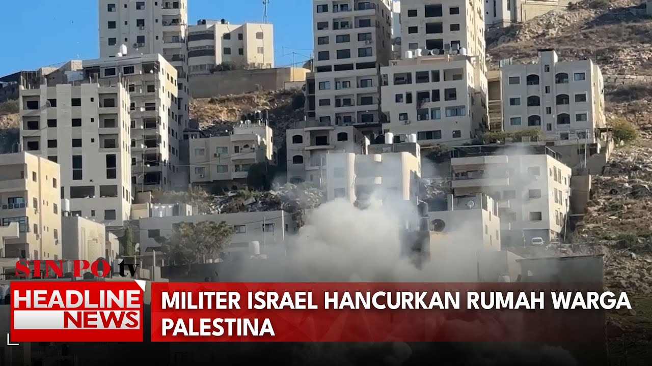 Militer Israel Hancurkan Rumah Warga Palestina
