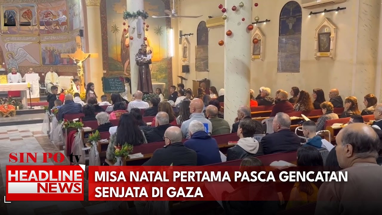 Misa Natal Pertama Pasca Gencatan Senjata di Gaza