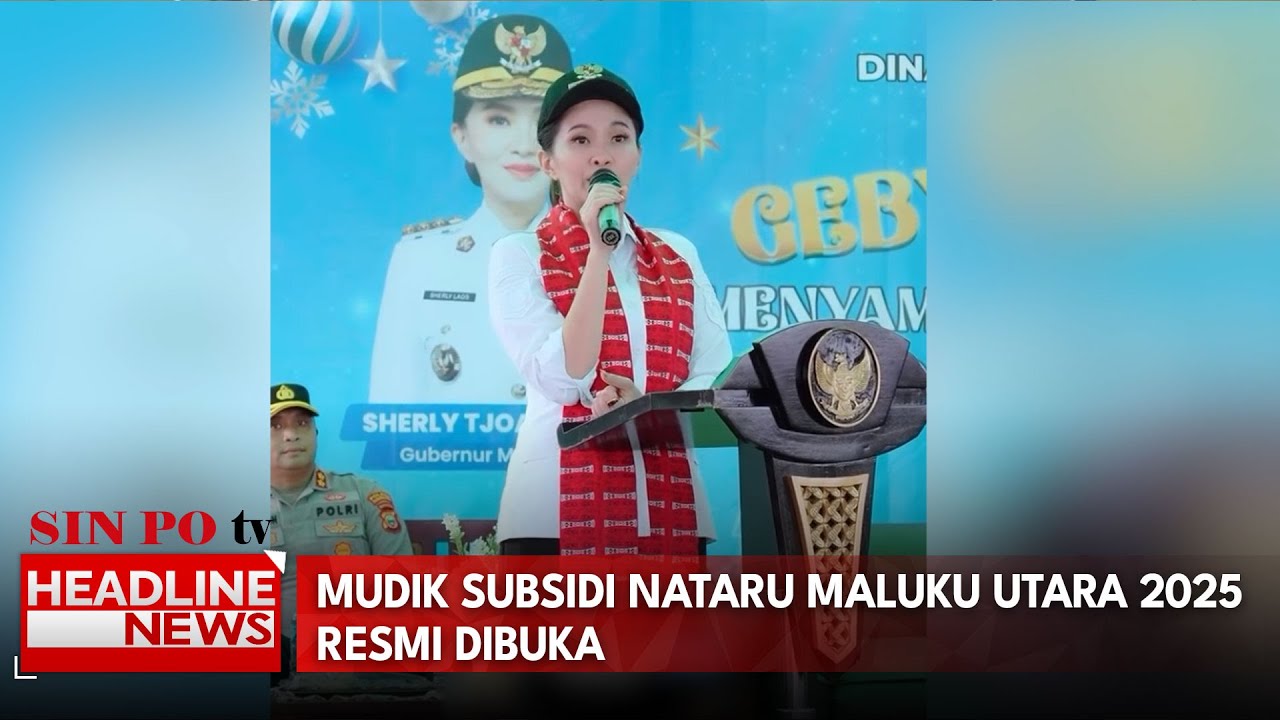 Mudik Subsidi Nataru Maluku Utara 2025 Resmi Dibuka