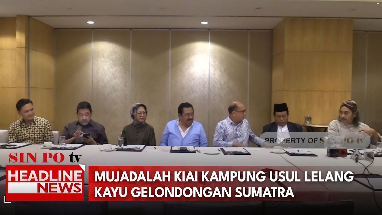Mujadalah Kiai Kampung Usul Lelang Kayu Gelondongan Sumatra