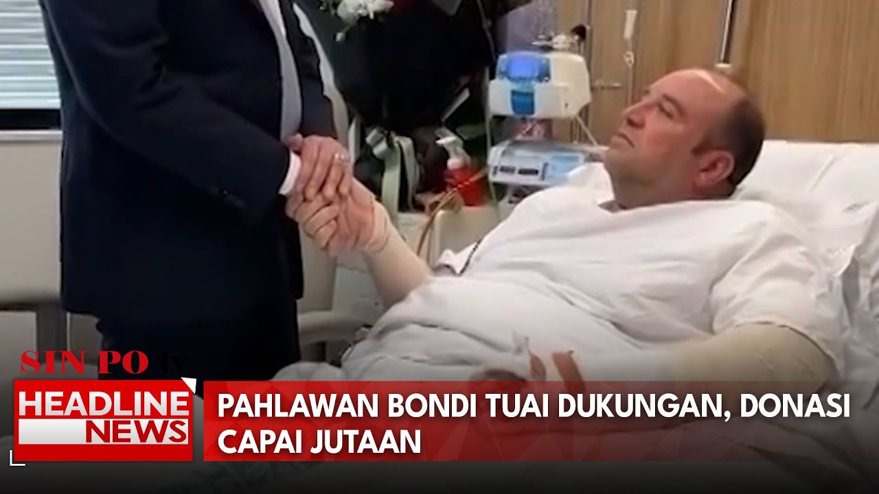 Pahlawan Bondi Tuai Dukungan, Donasi Capai Jutaan