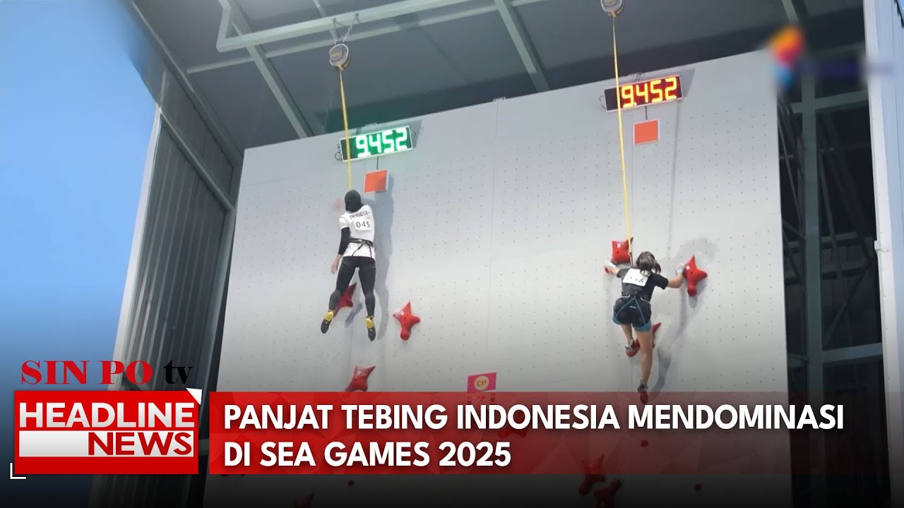 Panjat Tebing Indonesia Mendominasi di SEA Games 2025
