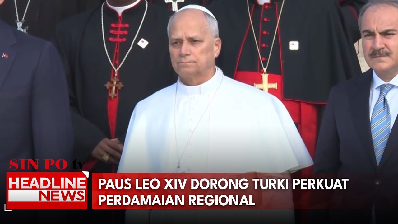 Paus Leo XIV Dorong Turki Perkuat Perdamaian Regional