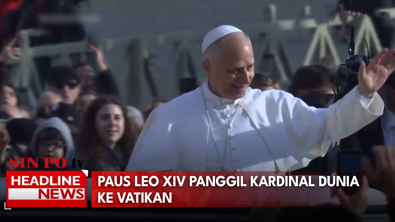 Paus Leo XIV Panggil Kardinal Dunia Ke Vatikan