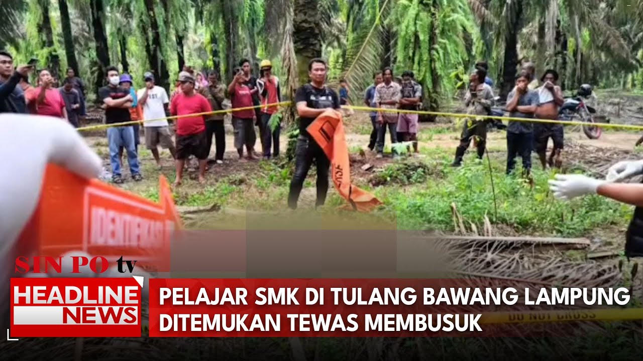 Pelajar SMK di Tulang Bawang Lampung Ditemukan Tewas Membusuk
