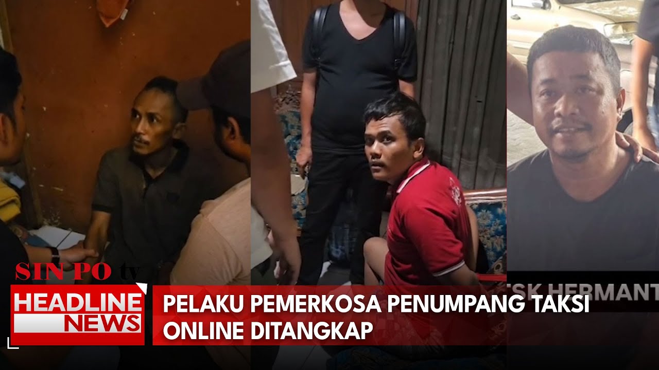 Pelaku Pemerkosa Penumpang Taksi Online Ditangkap