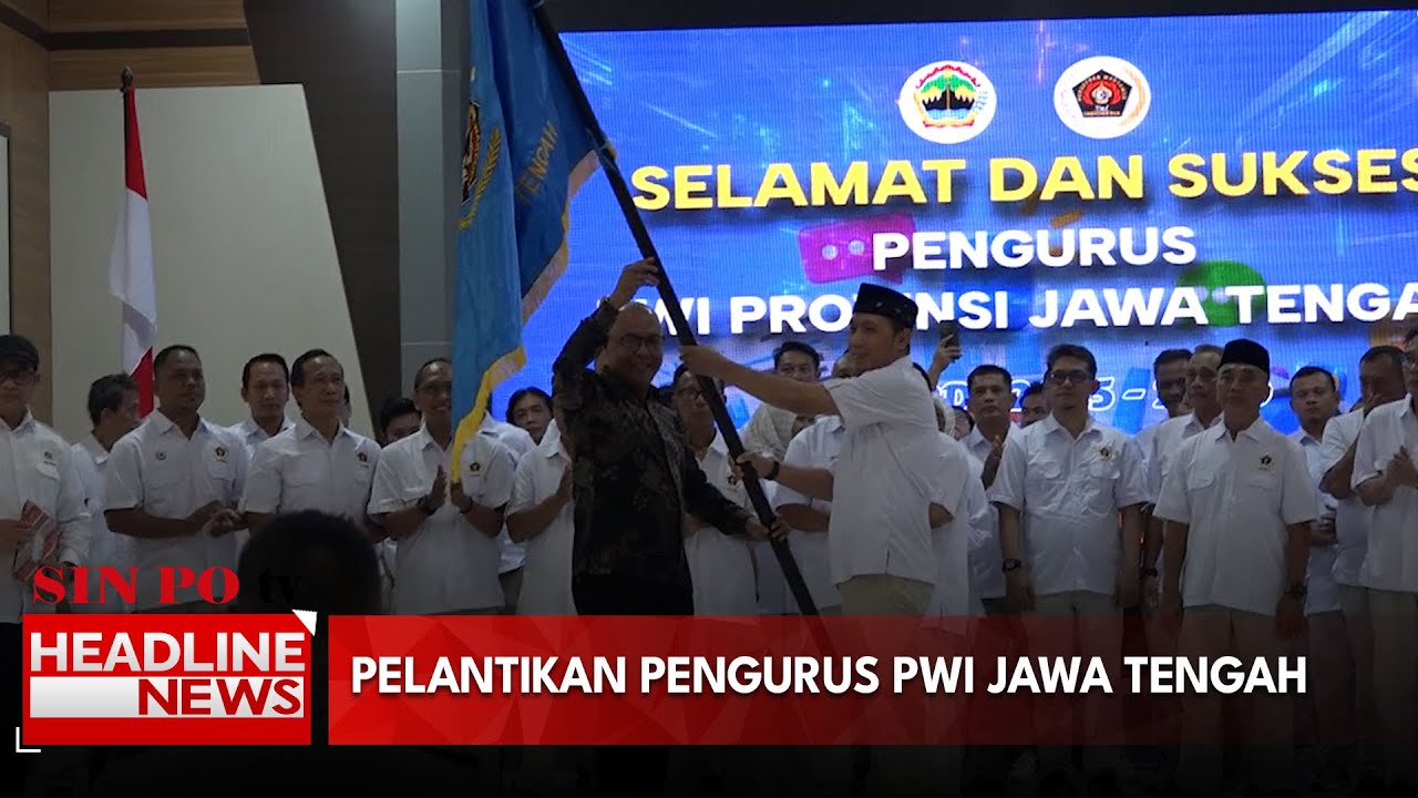 Pelantikan Pengurus PWI Jawa Tengah