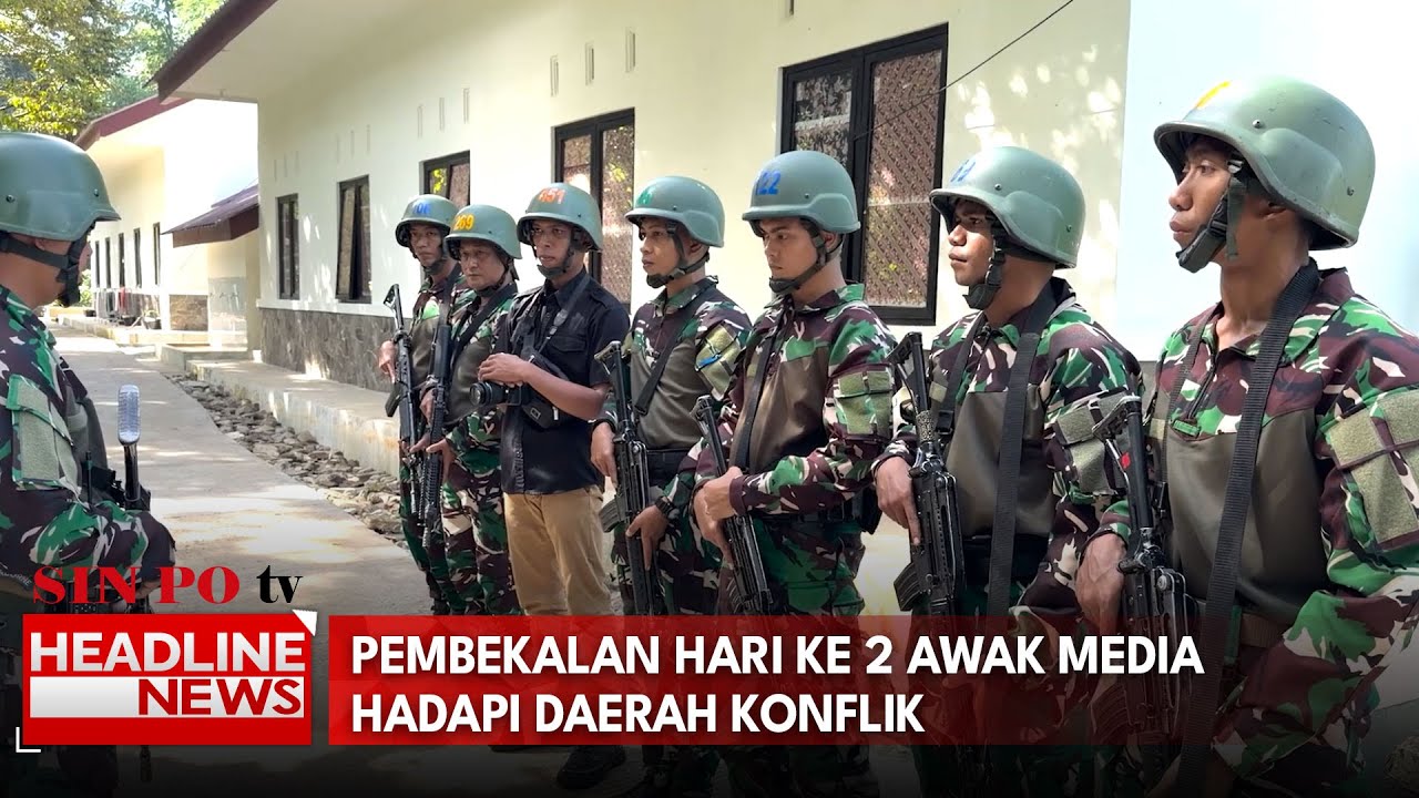 Pembekalan Hari Ke 2 Awak Media Hadapi Daerah Konflik