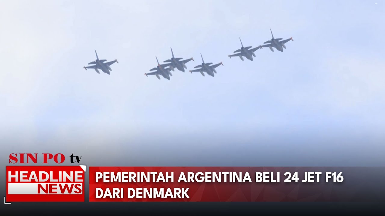 Pemerintah Argentina Beli 24 Jet F16 dari Denmark