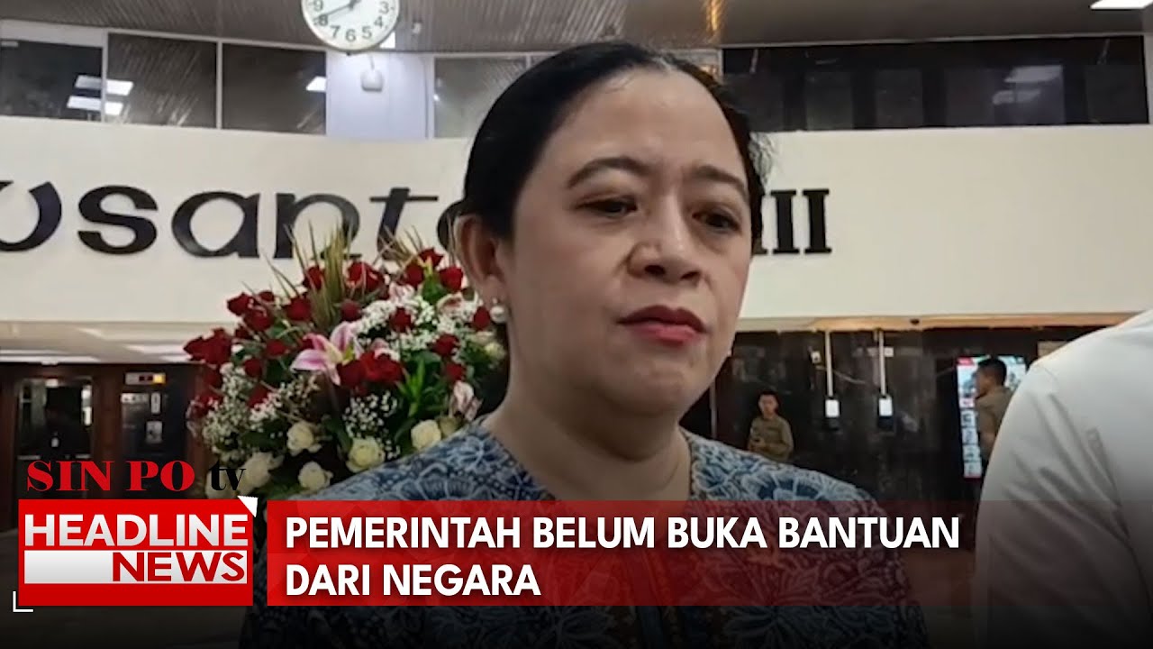 Pemerintah Belum Buka Bantuan Dari Negara Asing