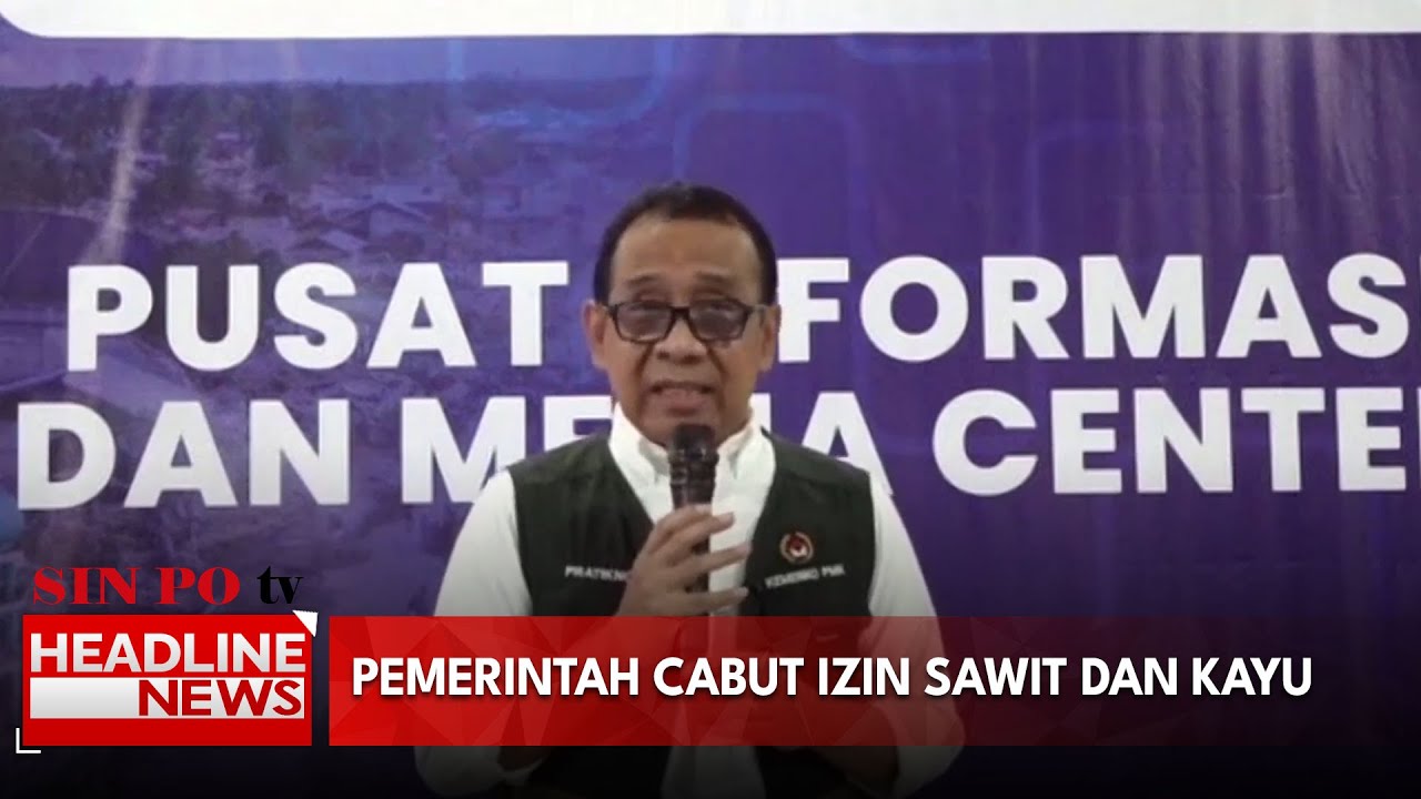 Pemerintah Cabut Izin Sawit Dan Kayu