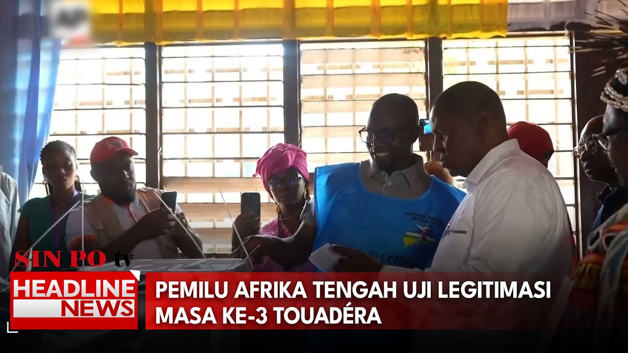 Pemilu Afrika Tengah Uji Legitimasi Masa Ke-3 Touadéra