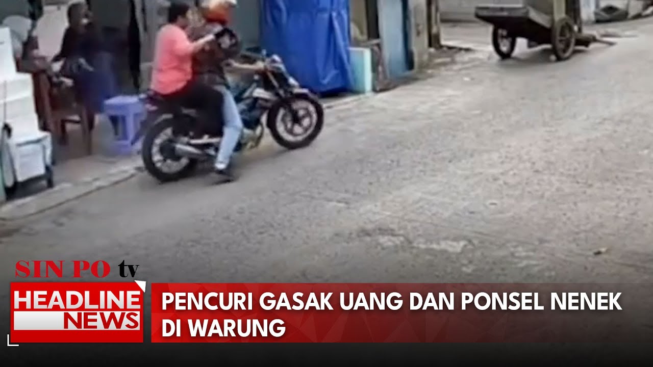 Pencuri Gasak Uang Dan Ponsel Nenek Di Warung