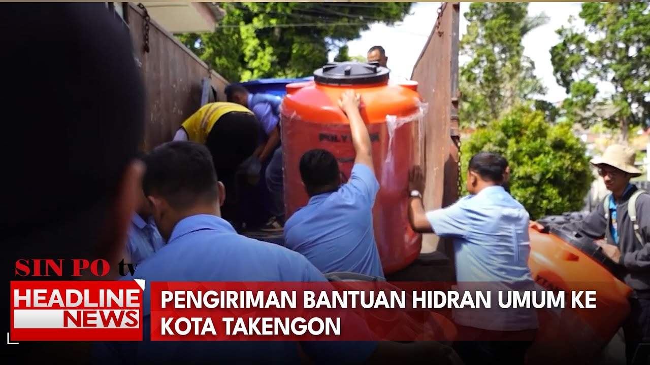 Pengiriman Bantuan Hidran Umum Ke Kota Takengon