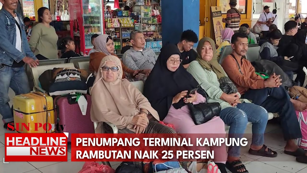 Penumpang Terminal Kampung Rambutan Naik 25 %