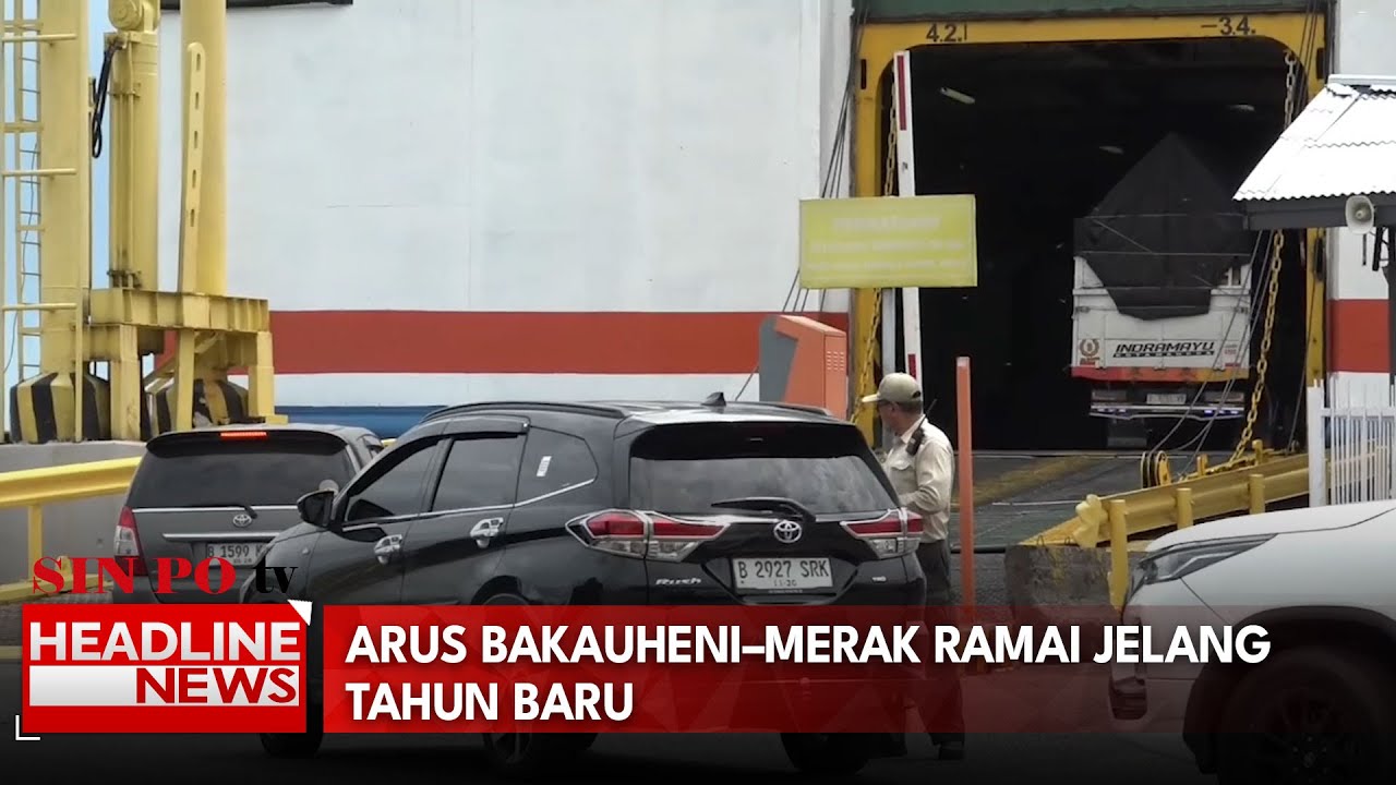 Penyeberangan Bakauheni–Merak Ramai Jelang Tahun Baru 2026