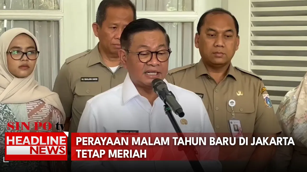 Perayaan Malam Tahun Baru Di Jakarta Tetap Meriah